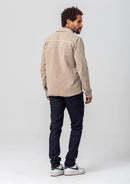 Camisa Sarja Rock e Soda Masculina - Kaqui / 45800